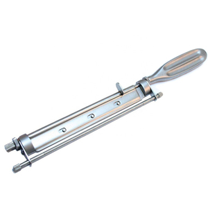 Jeringa de Aspiración Dental de Acero Inoxidable Premium, Jeringa de Cartucho Reutilizable, Instrumento Quirúrgico Dental OEM - Product Image 3