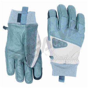 Guantes de Cuero de Invierno para Hombre y Mujer, Guantes Cálidos para Ciclismo y Conducción al Aire Libre, Negros, Venta al Por Mayor Transfronteriza - Product Image 1