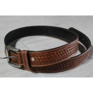 LW Trendy 2024 Fashion Customizable Men's High Quality Genuine Cow Hide Leather <b>Belt</b> Copper Buckle Casual Male Jeans <b>Accessory</b> - Product Image 2