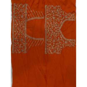 Sari Elegante Adornado con Hermosos Cordones de Lentejuelas y Bordados de Lentejuelas - Product Image 1