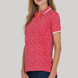 Chemise pour femme de haute qualité, coupe classique, décontractée, respirante, impression numérique écologique, dernière mode, prix bas, OEM/ODM - Product Image 3