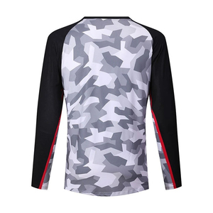 เสื้อปั่นจักรยานเสือภูเขาสำหรับเด็กผู้ชาย ไซส์ใหญ่ แขนยาว ระบายอากาศ แห้งเร็ว เหมาะสำหรับมอเตอร์ครอสและกีฬาอื่นๆ - Product Image 2