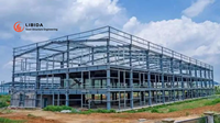 Entrepôt modulaire en métal à faible coût, entrepôt préfabriqué spacieux, entrepôt frigorifique, bâtiments en structure acier
