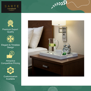 Décoration de salle de bain de spa de luxe gravée de haute qualité, en marbre blanc écologique fait main, sans base, pour hôtel, forme rectangulaire - Product Image 6