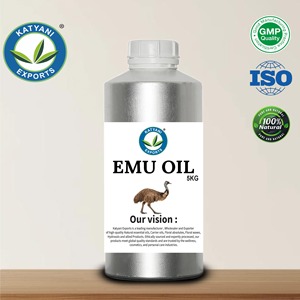 ผู้ส่งออกขายส่งน้ำมันอีมูบริสุทธิ์ 100% จากอินเดีย - สำหรับสูตรผลิตภัณฑ์ดูแลผิว ผม และร่างกาย - Product Image 3