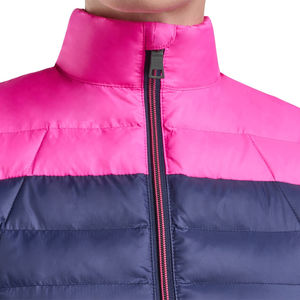 Chaleco Acolchado Personalizado de Alta Calidad para Mujer, Cuello Alto, Ligero, con Cierre, Bloques de Color, Acolchado, Transpirable - Product Image 3