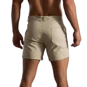 Shorts de sport décontractés pour hommes 100% coton à séchage rapide - Vente en gros, logo et couleur personnalisables, shorts en coton confortables à séchage rapide pour hommes - Product Image 2