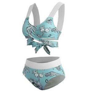 Ensemble de bikini sublimé pour femmes, entièrement élégant, très vendu, respirant, confortable, de qualité supérieure, facile à laver - Product Image 2