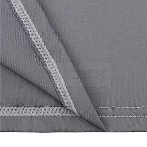 INDEX Men's Long Sleeve <b>Compression</b> <b>Shirt</b> Gray <b>Black</b> Mesh Panel Quick Dry Slim Fit O-Neck Sporty Design - Product Image 6