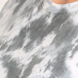 Camiseta Oversize de Algodón para Mujer, Ajuste Holgado, Manga Corta, Ropa Casual de Moda Urbana, Vestido Liso de Algodón para Mujer - Product Image 3