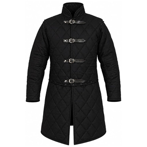 Auténtico Gambeson Medieval Hecho a Mano, Armadura de Tela de Algodón, Abrigo de Guerrero Acolchado Grueso para Eventos SCA y Ferias de Reenactment Histórico - Product Image 1