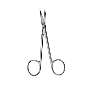 Cottle Masing Ciseaux de chirurgie plastique 4 1/8 pouces à pointe incurvée et aiguisée en acier inoxydable, instrument chirurgical certifié CE ISO Java - Product Image 4