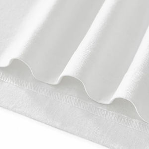 T-shirt Homme à Manches Longues avec Logo Brodé Personnalisé, Qualité Supérieure, Luxe, Épaules Tombantes, Design Deux Pièces, Coupe Oversize et Boxy - Product Image 6