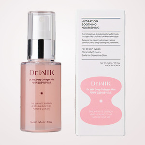 Soins de la peau coréens K-Beauty Dr Wick Deep Collagen Mist 50ml Fabriqué en Corée Tonique visage unisexe Articles et produits de maquillage - Product Image 3