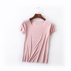 Vente en gros de t-shirts surdimensionnés pour femmes impression personnalisée t-shirts vierge poids lourd grande taille pour femmes t-shirts en coton et polyester - Product Image 3