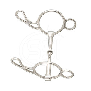 บิตม้าคุณภาพสูงทนทาน ผลิตจากสแตนเลสขัดเงา สำหรับฝึกซ้อมและขี่ม้า - Product Image 6