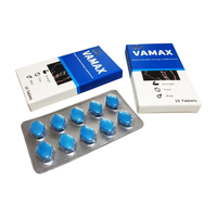 Capsules de suppléments à base de plantes pour hommes, soutien énergétique, pilule bleue, vente en gros, OEM et personnalisation de marque