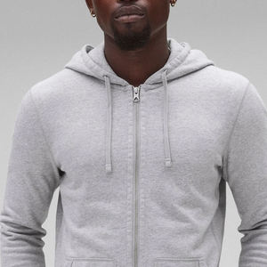 Sweat à capuche de haute qualité avec logo personnalisé et fermeture éclair pour commande en gros à prix avantageux, avec design et coutures de haute qualité 2026 - Product Image 2