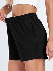 Shorts de sport d'été pour femmes de haute qualité, respirants, à séchage rapide, multicolores, taille haute, en molleton - Product Image 3