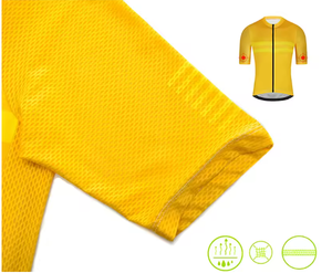 Maillot de Ciclismo para Hombre, Reflectante, Ropa de Ciclismo de Carretera, Maillot de Ciclismo Transpirable de Malla, Ropa de Ciclismo de Verano - Product Image 5