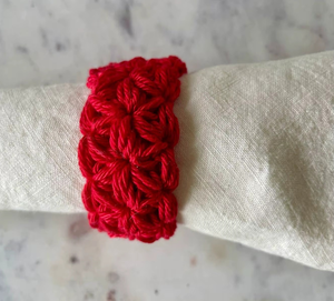 Anillo para Servilletas de Macramé Hecho a Mano en India con Accesorio Decorativo Clásico para Mesa, Ideal para Comedor, Hostelería y Eventos, Precio de Exportación - Product Image 5