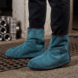Premium Quality Cowhide Split Leather Shoes Cover CE Certified <b>Welding</b> Gaiters Water Proof Fireproof Industrial Safety <b>Clothing</b> - Product Image 3
