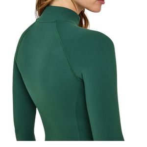 Custom Wholesale Women Slim Fit Zip Up Yoga Jacket Long Sleeve Gym Fitness Jacket Thumb Hole OEM Custom Activewear - Product Image 5