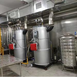산업 연소형 소형 수직 500 kg/h 식품 가공용 자동 가스 증기 발생기 - Product Image 5