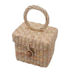 Sac à main artisanal en jacinthe d'eau : Sac de fête pour enterrement de vie de jeune fille - Product Image 4