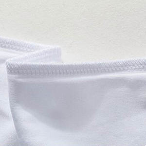 Conjunto de Uniforme de Pádel Unisex Blanco y Azul, Manga Corta, Cuello en V, Poliéster Transpirable, Ecológico, con Cintura Elástica - Product Image 2