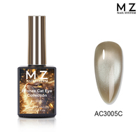 Kit de vernis gel œil de chat bronze 15ml, effet magnétique UV LED, à retirer par trempage, avec effet scintillant, personnalisation de marque privée disponible