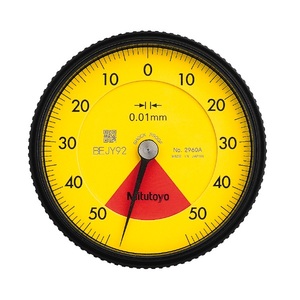 เกจวัดแบบไดอัล Mitutoyo รุ่น 2960A ความแม่นยำสูง 0.014 มม. ผลิตจากเหล็กและพลาสติก ผลิตในประเทศญี่ปุ่น ขายดี - Product Image 1