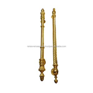 Gran oferta, manija de puerta de latón ecológica, Ideal para puertas de oficina y hotel en el hogar, disponible en diversos estilos y tamaños a buen precio - Product Image 2