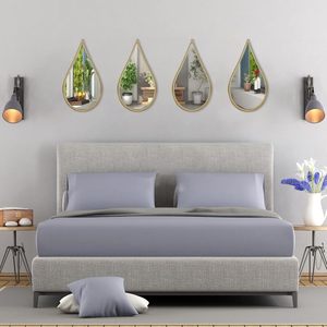 Miroir mural décoratif avec cadre élégant pour une utilisation murale intérieure - Product Image 2