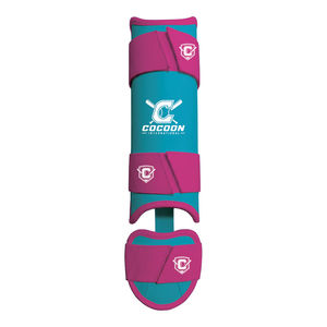 Protège-tibias et chevilles réglables personnalisables avec logo pour baseball et softball – Protection résistante aux chocs pour joueurs - Product Image 2