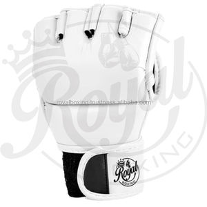 Gants professionnels de MMA, boxe et Muay Thai pour adultes et enfants, demi-doigts, en cuir PU épais, pour l'entraînement au sac de sable et au Sanda - Product Image 2