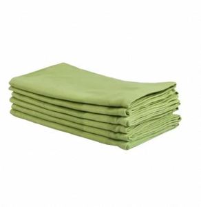 Serviettes en satin riche en coton avec bordure, nappe de table douce, serviettes en satin à finition brillante, linge de table élégant - Product Image 1