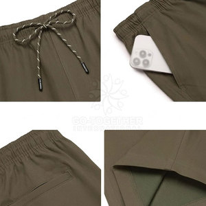 Pantalones Cortos Elegantes para Hombre, Material Suave, Corte Moderno, Ideales para Uso Diario, Viajes a la Playa y Looks Casuales - Product Image 6