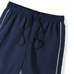 RNSHANGER Vintage Straight Casual Midweight <b>Waterproof</b> Men's Winter High Elastic Mid Drawstring Closure Sport Long <b>Trousers</b> - Product Image 2