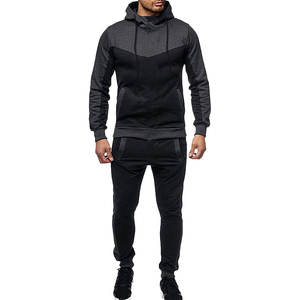 AZORES SPORTS Survêtements pour hommes en molleton 100% coton écologique de haute qualité, sweat à capuche avec cordon de serrage, pantalon de jogging, taille oversize, deux pièces - Product Image 6