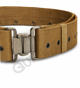 เข็มขัดผ้าใบปรับได้พร้อมหัวเข็มขัดโลหะแบบปลดเร็ว สายรัดเอวสำหรับงานหนักสำหรับใช้งานกลางแจ้ง - Product Image 4