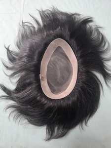 Peluca de Cabello Indio de Alta Calidad Taz Hair para Hombre, Sistema de Tupé con Base Mono Suave, Hecho en Bangladesh, Modelo Mono - Product Image 2