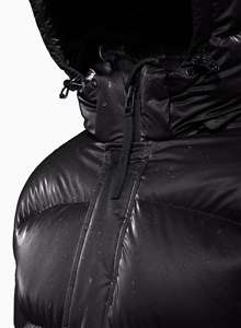 Veste matelassée pour homme de qualité supérieure, élégante, chaude, pour l'hiver, col roulé, fermeture éclair, softshell respirant, microfleece extensible - Product Image 3