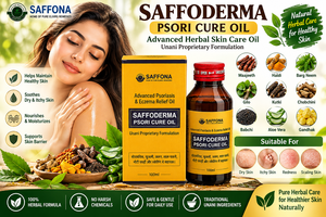 Aceite Herbal para el Cuidado de la Piel Saffona Saffoderma 100ml, Fórmula Botánica Tradicional Unani para el Cuidado Diario de la Piel - Product Image 5