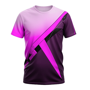 Maillot de football sublimé pour homme, manches courtes, col en V, couleur unie, anti-humidité, 100 % polyester, coupe classique, fermeture à boucle en T - Product Image 5