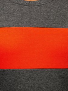 เสื้อสเวตเชิ้ตผู้ชายผ้าฝ้าย/โพลีเอสเตอร์ คอโอ แขนยาว ปักโลโก้ด้านหน้าตามสั่ง ระบายอากาศได้ดี เป็นมิตรกับสิ่งแวดล้อม - Product Image 5