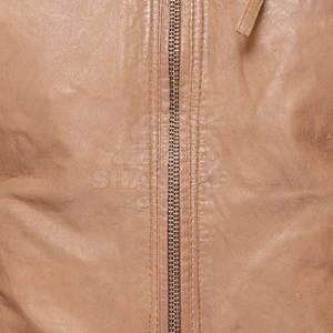 Veste en cuir véritable pour homme avec fermeture éclair intégrale et design élégant pour les tenues de soirée ou décontractées, veste d'hiver pour homme - Product Image 6