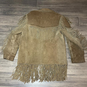 Wholesale <b>Men</b> Real <b>Suede</b> Trucker Leather <b>Jacket</b> Classic Western High Quality <b>Men</b> <b>Suede</b> <b>Jacket</b> For Sale - Product Image 6