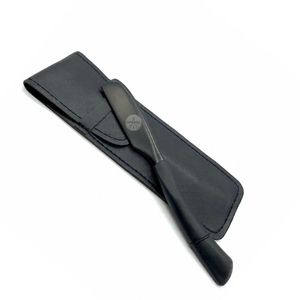 Navaja de Afeitar Recta Japonesa Barbarossa Kamisori, Negra Mate - Product Image 4