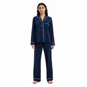 Conjunto de 2 piezas de ropa de dormir transpirable y ligera para mujer, diseño único, venta al por mayor, alta calidad, hecho en Pakistán. - Product Image 1